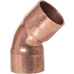 Copper soldering fitting
Elbow 45° (i x i)