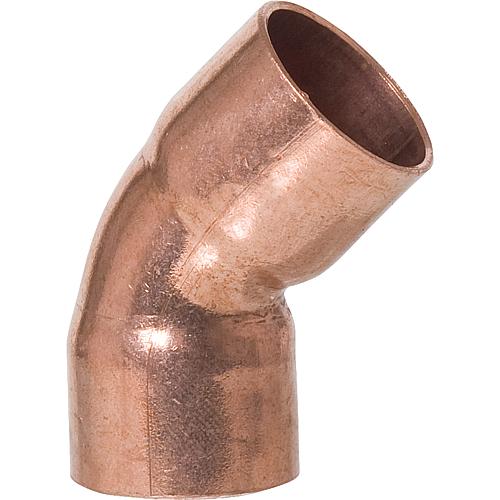 Copper soldering fitting
Elbow 45° (i x i) Standard 1