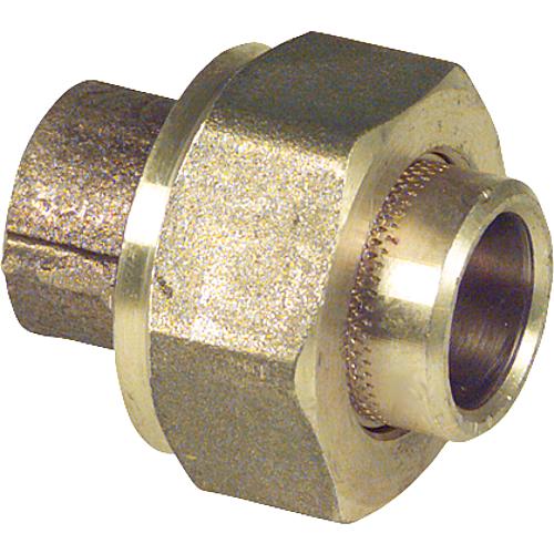 Gunmetal solder fitting 
Screw connection Standard 1