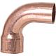 Copper soldering fitting
Elbow 90°, (i x a)