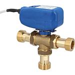 TMO 3-way electric ball valve, AG