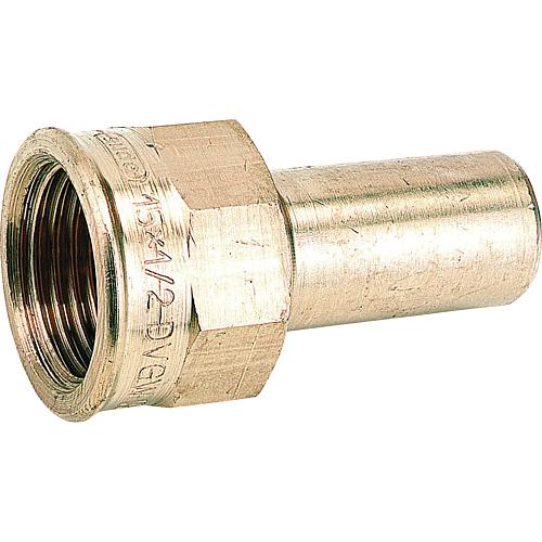 Gunmetal press fitting
Plug-in joint with IT Standard 1
