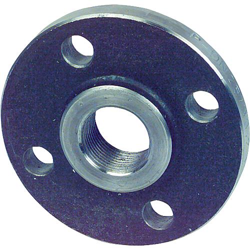 Threaded flange, black