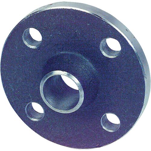 Pre-welded flange, black Standard 1