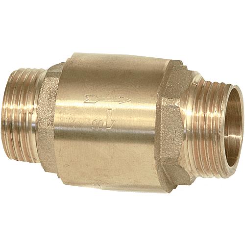 Non-return valve, ET with both sides with metal insert and Viton seal, max. operating pressure 35 bar