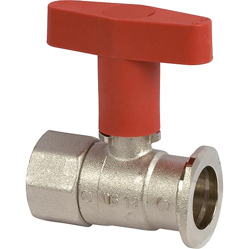 Flow pump flange ball valve