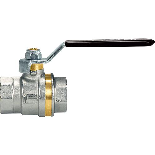 Ball valves, IT x IT with steel lever