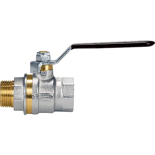 Ball valves, ET x IT, with steel lever Standard 1