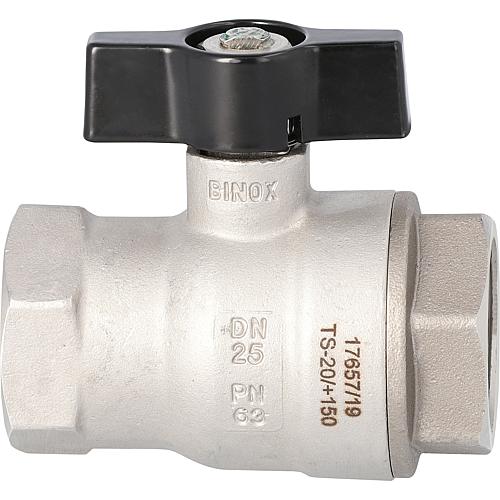 Ball valves, IT x IT, with butterfly handle Standard 1