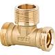 T-piece ET x ET x ET EK x 3/4 ET x EK brass, bare