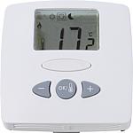 Electronic room thermostat with LCD display