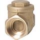 Check valve, IT on both sides with metal seal on the valve flap