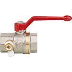 Ball valve, IT x IT, with drainage DN 8 (1/4")