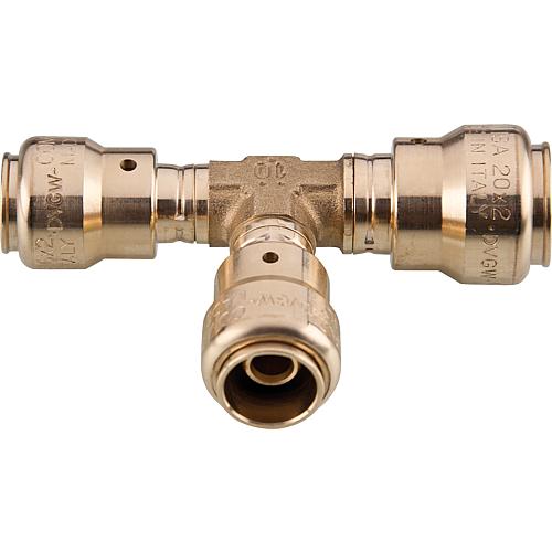 Pronto Fit plug connection system T-piece reduced Standard 1