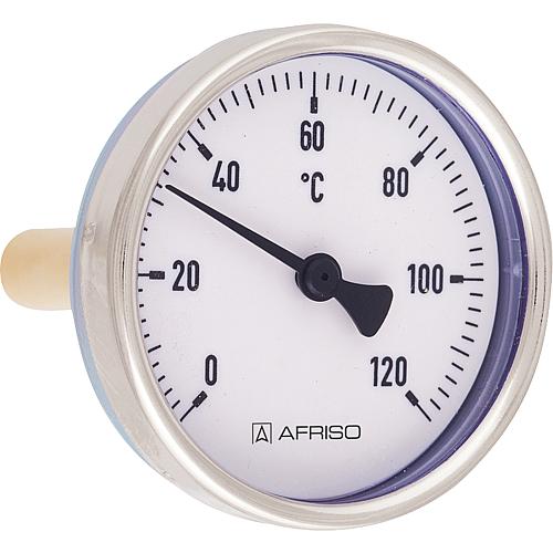 Thermomètre bimétal avec boîtier en tôle d'acier Standard 1