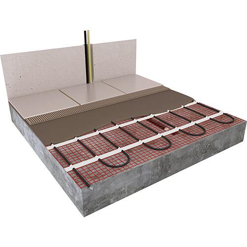 Underfloor heating mat - electric Anwendung 2