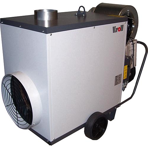 Mobile oil central heating system with oil burner, model M Standard 3