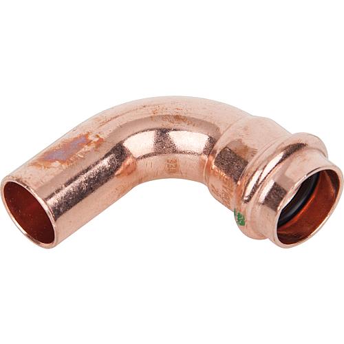 Copper press fitting 
Elbow 90° (i x e)