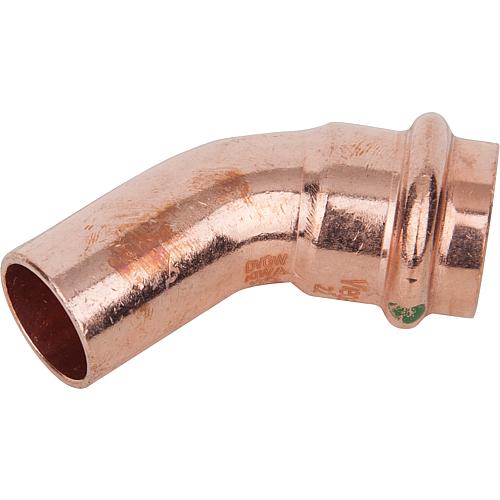Copper press fitting 
Elbow 45° (i x e) Standard 1