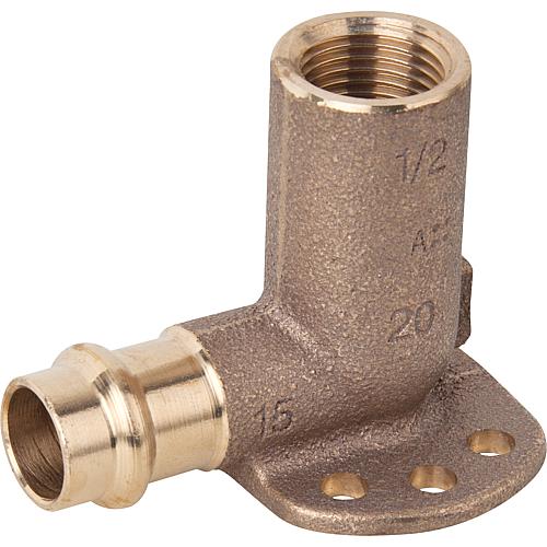Copper press fitting
Wall disc with IT Standard 1