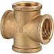 Crosspiece, 4-way, 1/2", IT Brass