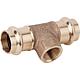 Copper press fitting 
T-piece with IT Standard 1