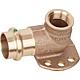 Copper press fitting 
Wall disc with IT Standard 1