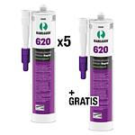 Vorteilspaket RAMSAUER Konstruktionskleber 620 5-teilig + 1x GRATIS