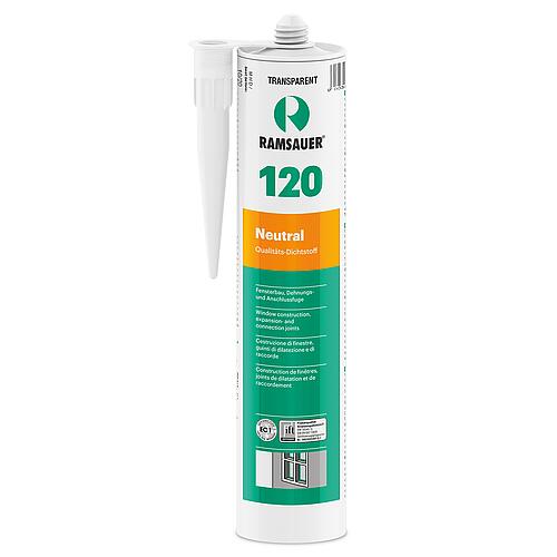 Masse d'EtanchEification Neutral 120, silicone 1 K transparent et Elastique 310ml                                   ;