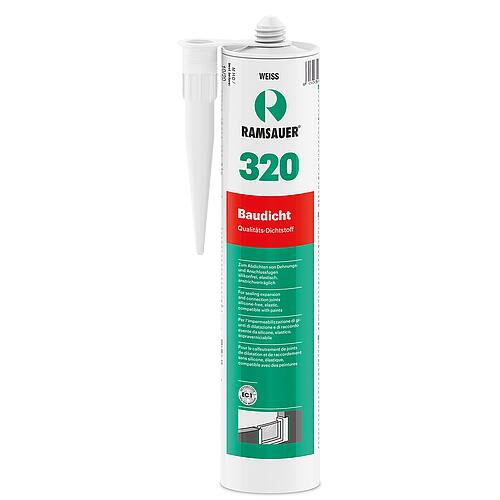Baudicht 320 weiß Hybrid-Dichtstoff 310ml lebensmittelgeprüft