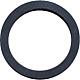 Rubber siphon seal black 1 1/4"  39 x 30 x 3 mm 100 off