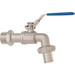 Outlet ball valve, stainless steel