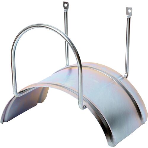 Wall hose holder galvanised steel