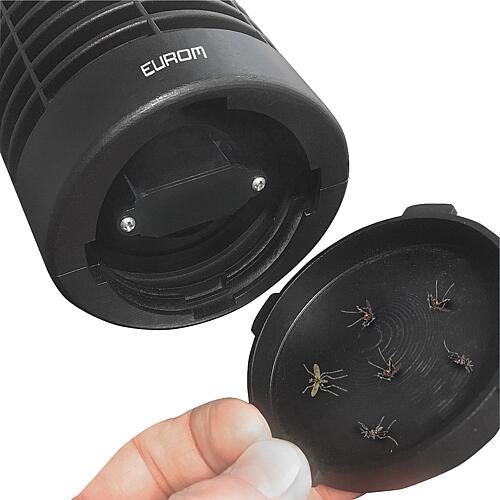 Attrape-insectes plastique avec lampe UV Anwendung 1