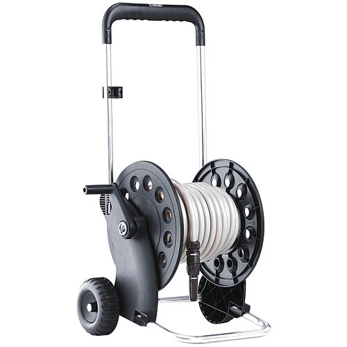 • Plastic/aluminium hose trolley, Ecosei set with 20 m hose and spray nozzle Anwendung 4