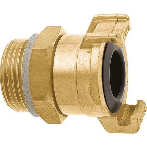 GEKA plus threaded piece AG "2000" - 360° rotatable Standard 1
