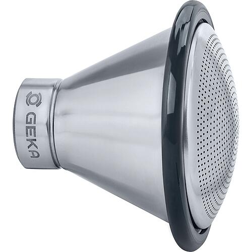 GEKA plus shower head soft rain "L" with protective ring Standard 1