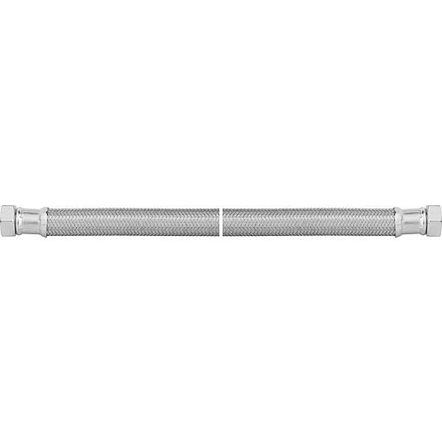 Flexible armoured hoses DN 25 (1"), 
2 x straight with union