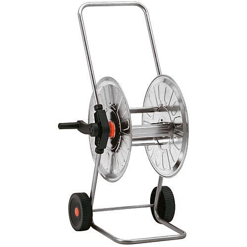 Hose trolley model 210, small, galvanised