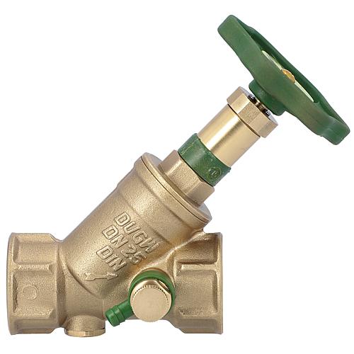 Combined free-flow valve with backflow preventer with drain DN 8 (1/4“) Standard 1