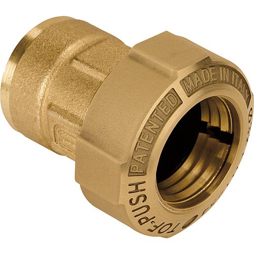 Screw connection with ft type 860 1/2 "x20mm not suitable for gas