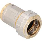 Brass clamp connector for steel pipe DN 10 (3/8“) to DN 50 (2“), transition piece IT