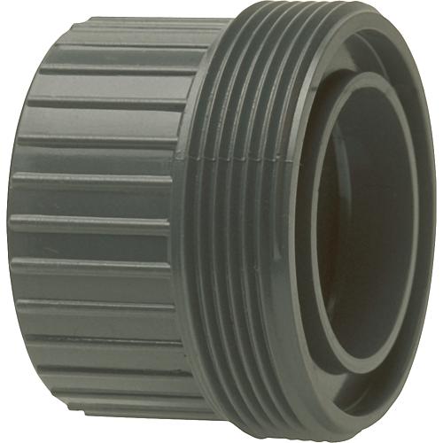 PVC U glue fitting screw-in element Standard 1