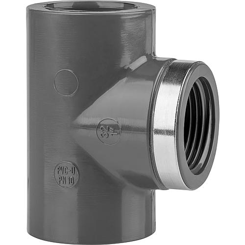 PVC U glue fitting T-piece Standard 1