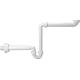 PP - Space-saving siphon 1 1/4" x 40mm