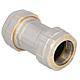 Brass clamp connector for steel pipe DN 10 (3/8“) to DN 50 (2“), joint on both sides Standard 1