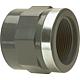 PVC U glue fitting junction threaded joint