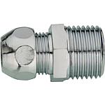 Chrome-plated fitting
Straight screw connection (ET)