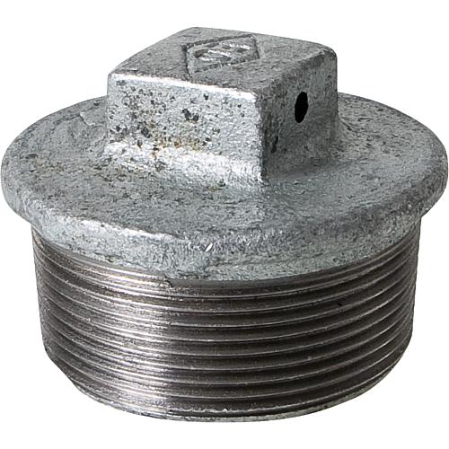 Plug with square hole (ET) Standard 1