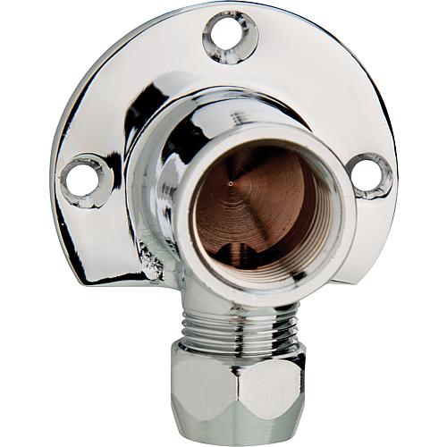 Chrome Fitting
wall flange
compression coupling